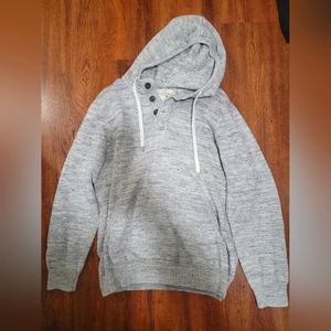 H&M | L.O.G.G Label of Graded Goods Grey Knit Hoodie | Size Large
